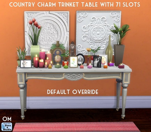  Sims 4 Studio: Country charm trinket table