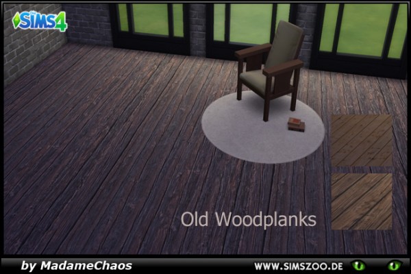  Blackys Sims 4 Zoo: Old Woodplanks by MadameChaos