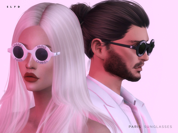  The Sims Resource: Paris Sunglasses by SLYD