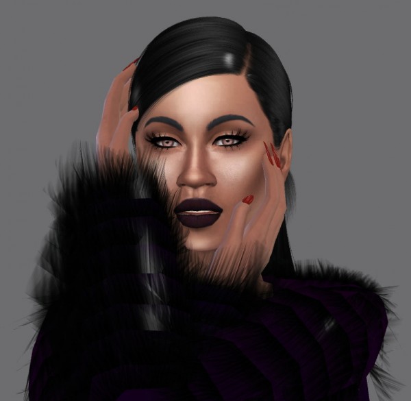 Sims Fashion 01: Queen Ciara
