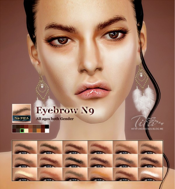  Tifa Sims: Eyeshadow N9