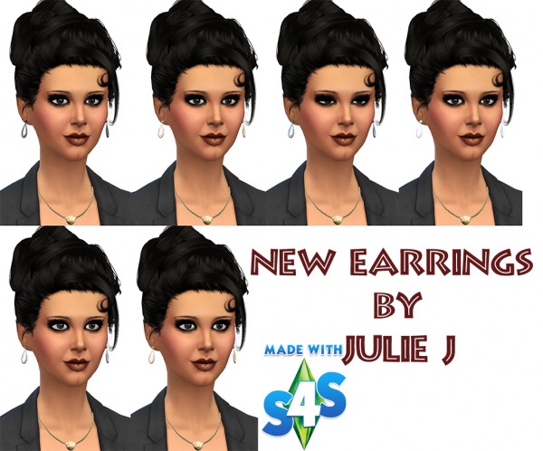  Simsworkshop: More Dangly Earrings by Julie J