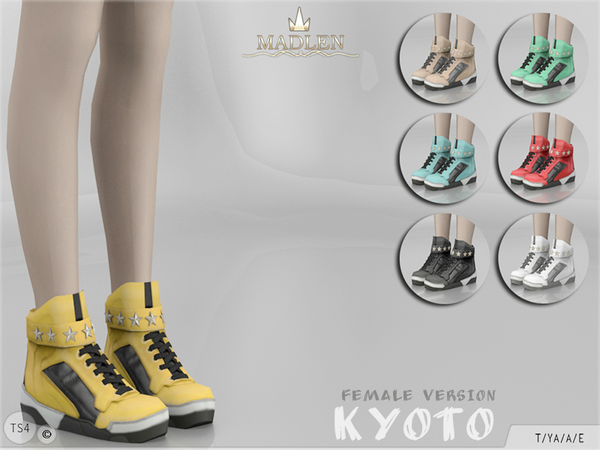  The Sims Resource: Madlen Kyoto Shoes by MJ95