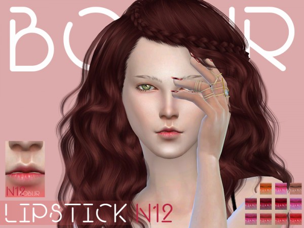  The Sims Resource: Lipstick N12 by Bobur