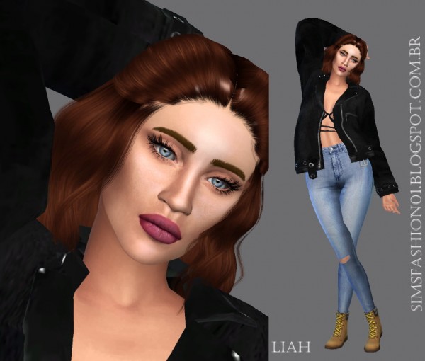  Sims Fashion 01: Queen Liah