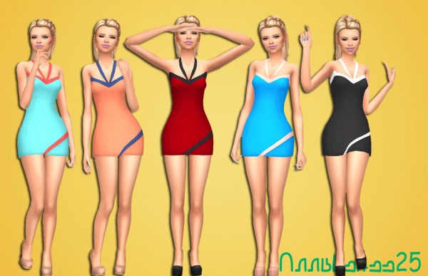  Simsworkshop: Summer Party Dress by Annabellee25