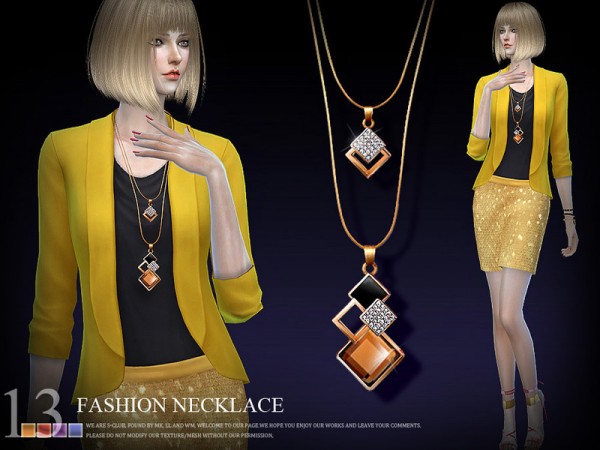  The Sims Resource: Necklace N13 by S Club