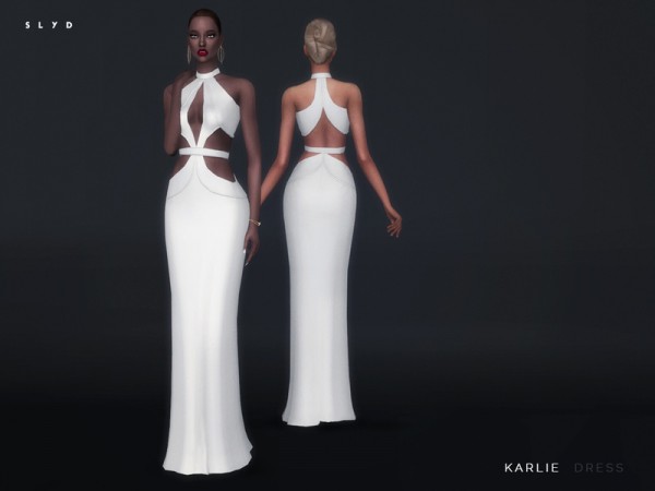 The Sims Resource: Karlie Dress by SLYD • Sims 4 Downloads
