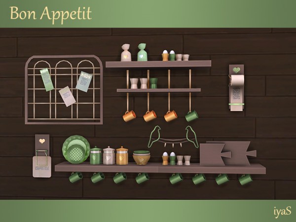  The Sims Resource: Bon Appetit clutter by Soloriya
