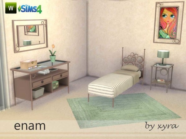  The Sims Resource: Enam set bedroom by xyra33