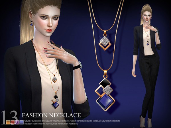  The Sims Resource: Necklace N13 by S Club