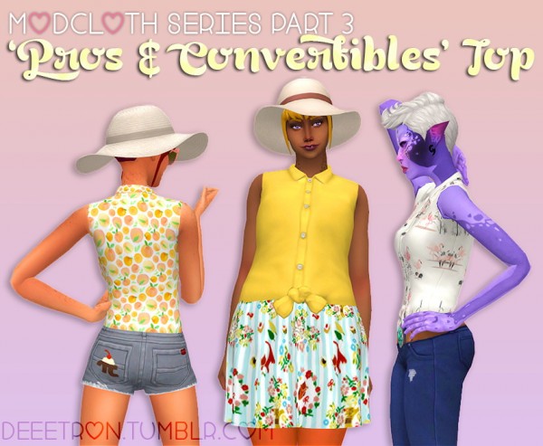  Simsworkshop: Pros and Convertibles Top 2 by dtron