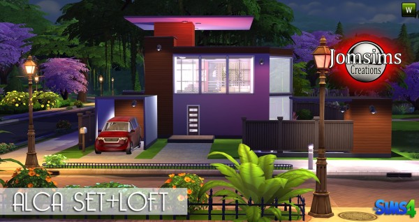  Jom Sims Creations: Alca set and loft