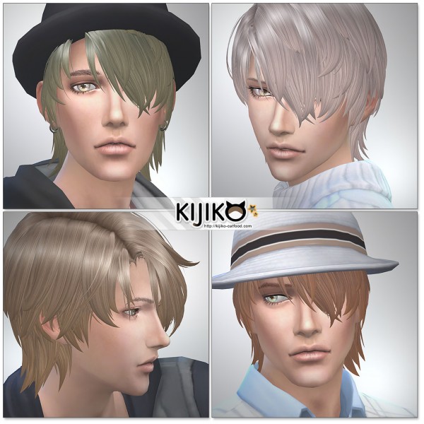  Kijiko: Gloomy Bangs (for Male)