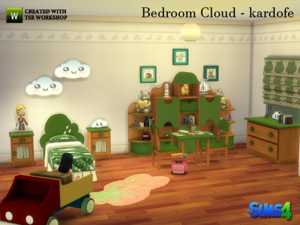  The Sims Resource: Bedroom Cloud by Kardofe