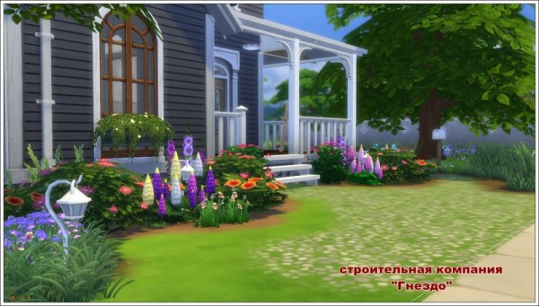  Sims 3 by Mulena: Cozy house frame