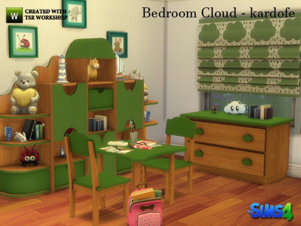  The Sims Resource: Bedroom Cloud by Kardofe
