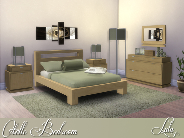  The Sims Resource: Otello bedroom by Lulu265