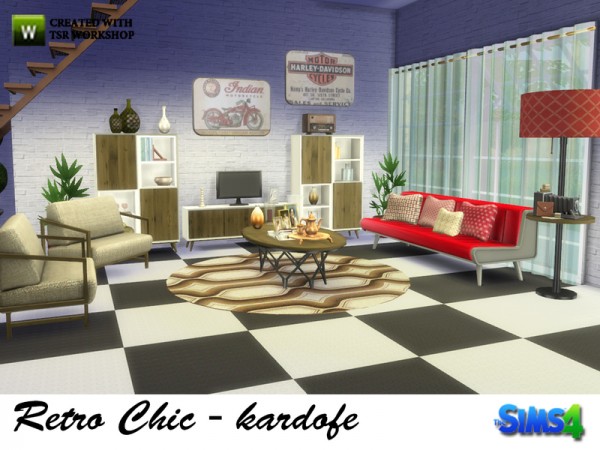  The Sims Resource: Retro Chic by Kardofe