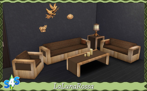  La Luna Rossa Sims: Modern livingroom