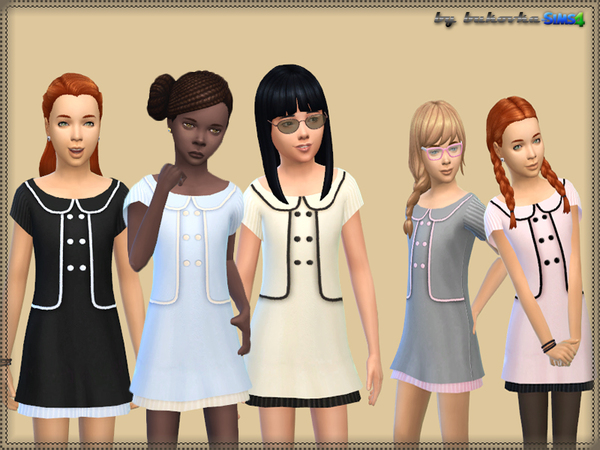  The Sims Resource: Coat Dress by Bukovka