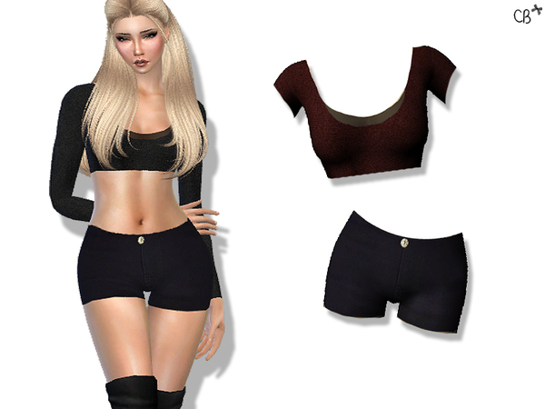  The Sims Resource: Never Ever outfit by CherryBerrySim