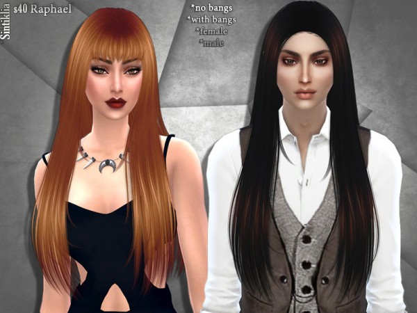  The Sims Resource: Sintiklia   Hairset 40 Raphael