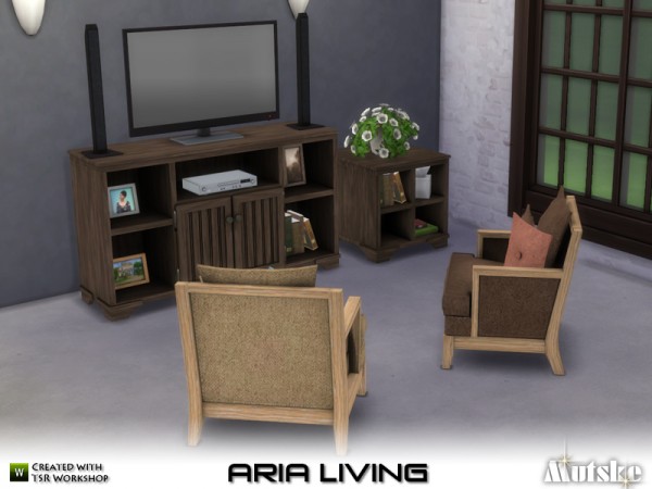  The Sims Resource: Aria Living by mutske