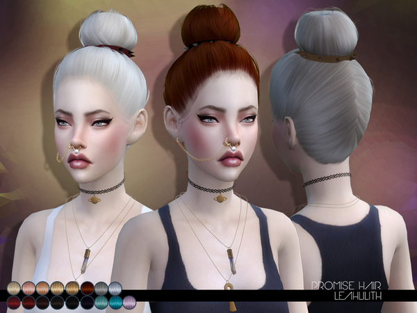  The Sims Resource: LeahLillith Promise Hair