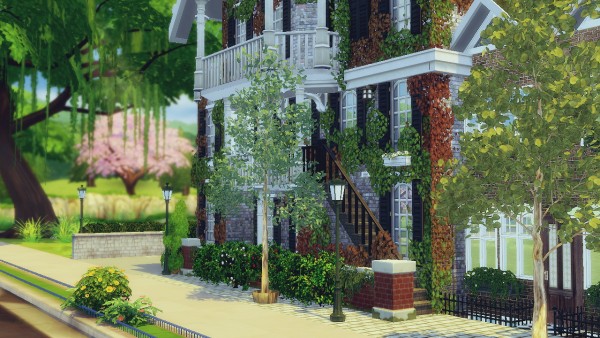  Sims4Luxury: How to build a townhouse Part 2