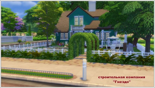  Sims 3 by Mulena: House Verandah