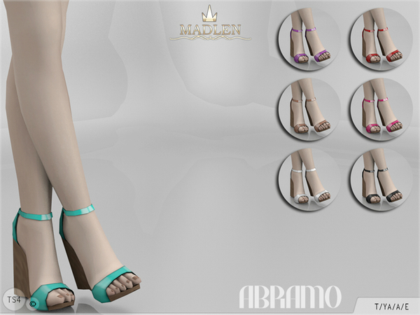  The Sims Resource: Madlen Abramo Shoes by MJ95