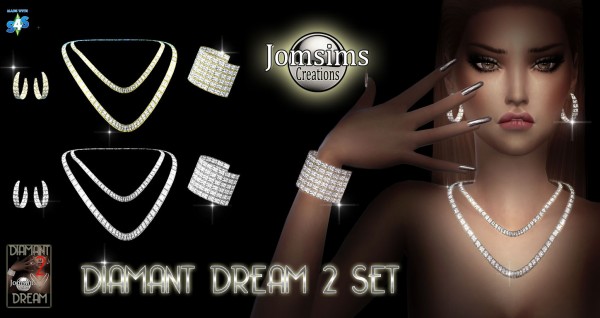  Jom Sims Creations: Diamant Dream 2 Set