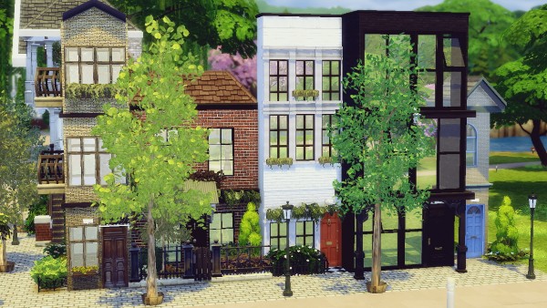 Sims4Luxury: How to build a townhouse Part 2 • Sims 4 Downloads