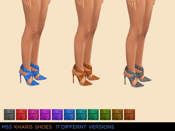  Simsworkshop: Kharis Shoes by midnightskysims