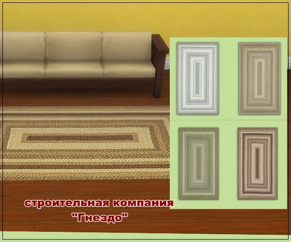  Sims 3 by Mulena: Bimini carpet