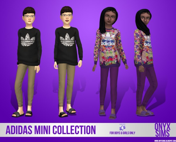  Onyx Sims: Mini Clothing Set