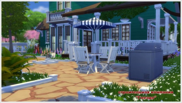 Sims 3 by Mulena: House Verandah