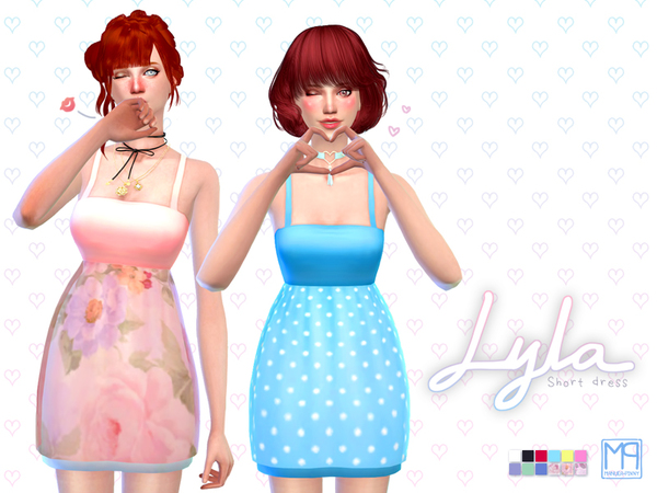  The Sims Resource: Lyla dress by nueajaa