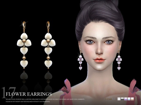  The Sims Resource: Earring 17 by S Club