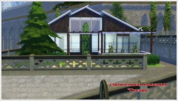  Sims 3 by Mulena: Lonic frame house