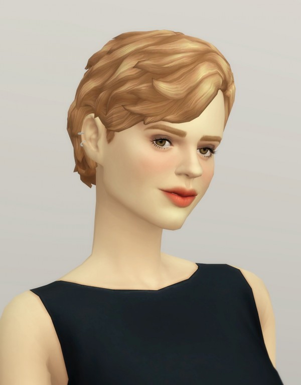  Rusty Nail: Med relaxed hairstyle