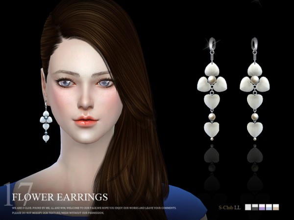  The Sims Resource: Earring 17 by S Club