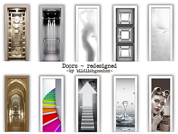  Akisima Sims Blog: Doors – redesigned