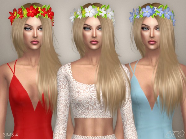  BEO Creations: Circlet of flowers