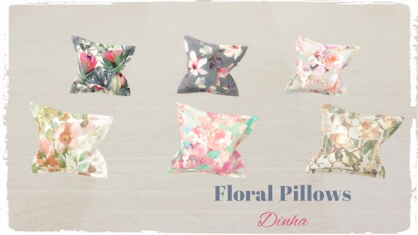  Dinha Gamer: Floral & Geometric Pillows