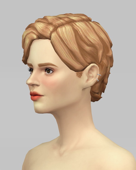  Rusty Nail: Med relaxed hairstyle