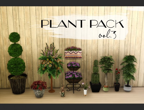  Sims 4 Designs: Plant Pack Vol.3