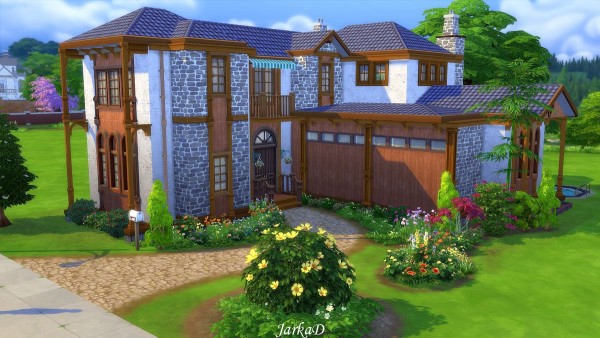  JarkaD Sims 4: Marisol House