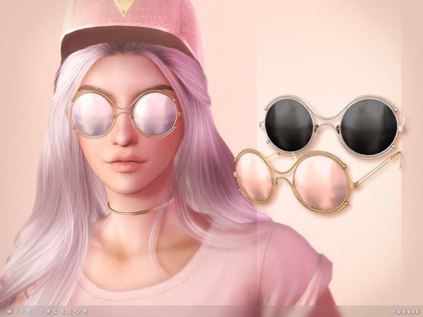  The Sims Resource: Miss Jackson Sunglasses by toksik